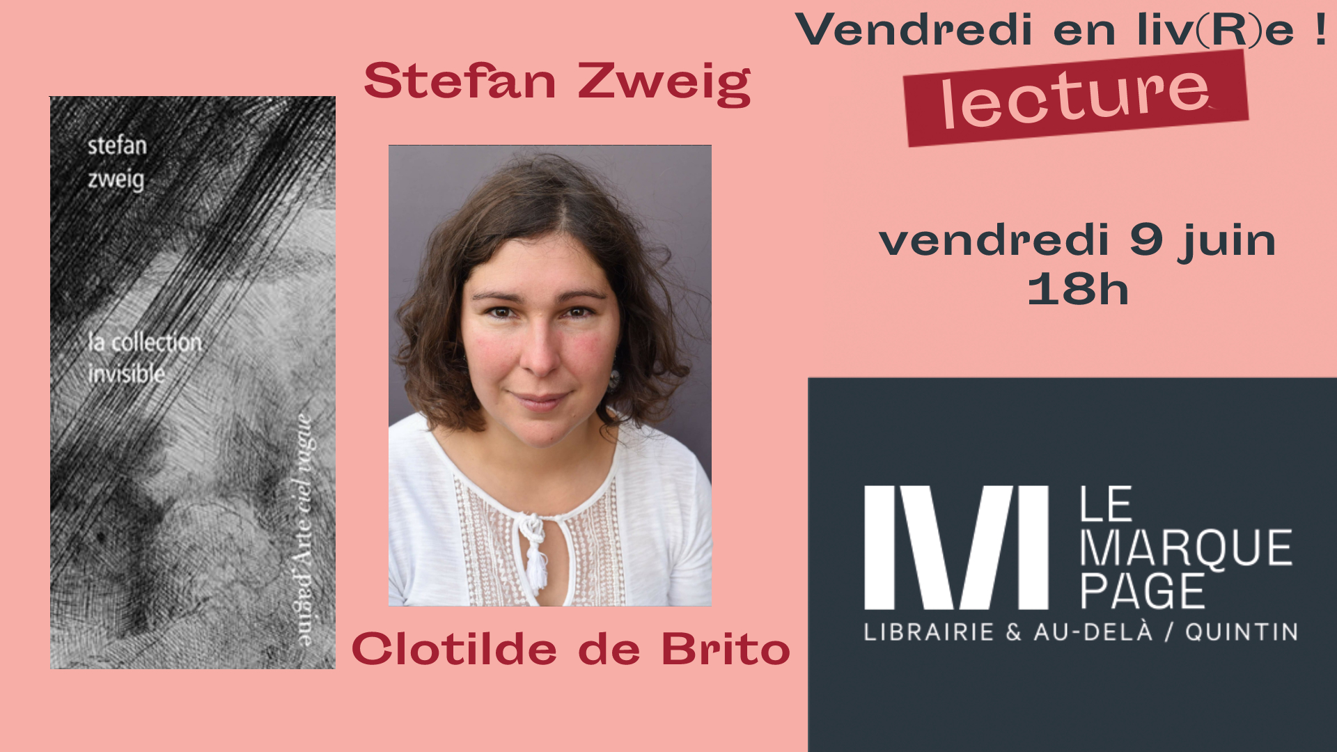 Clotilde de Brito lit Stefan Zweig