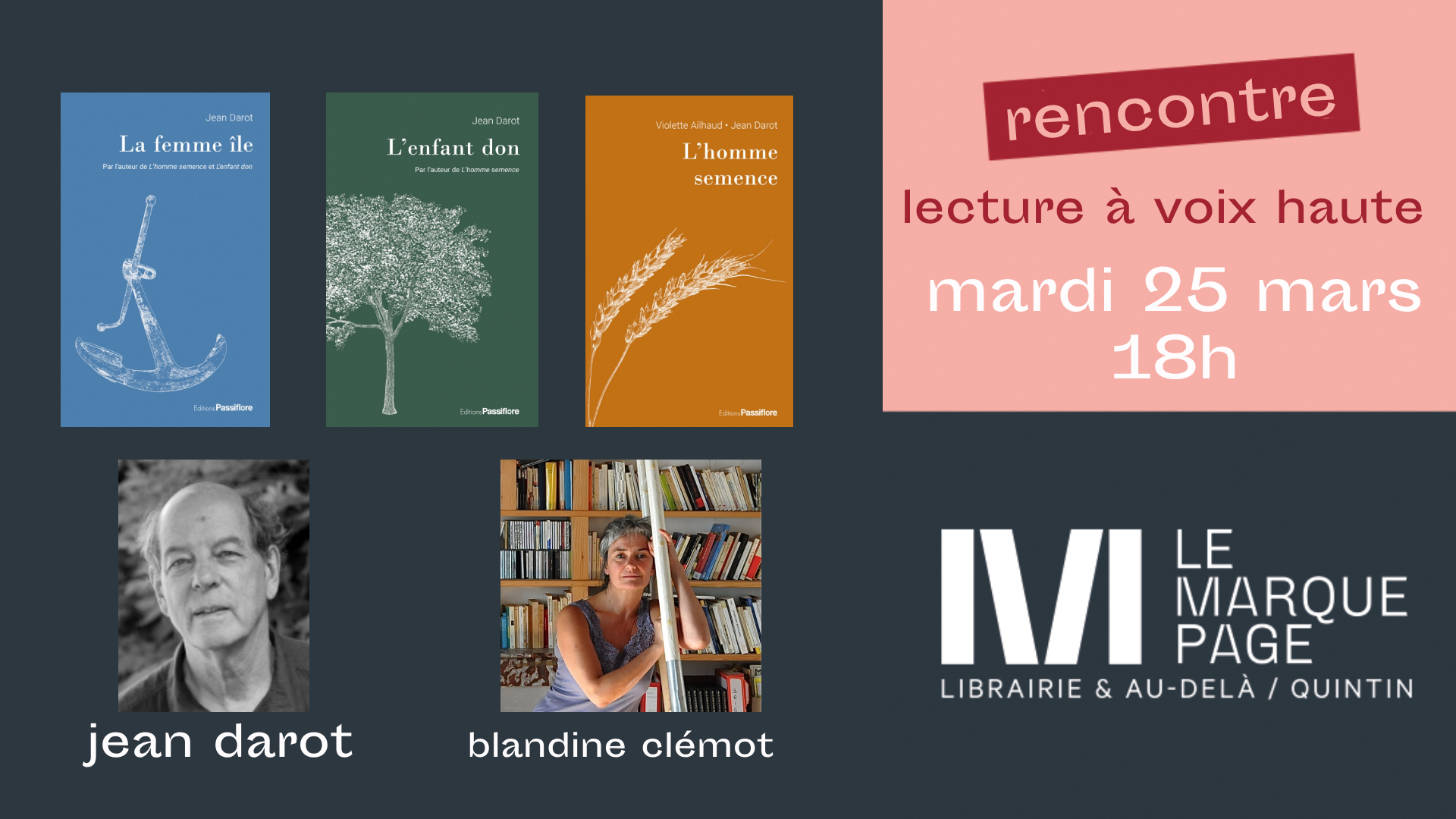 Lecture à Voix Haute & Rencontre